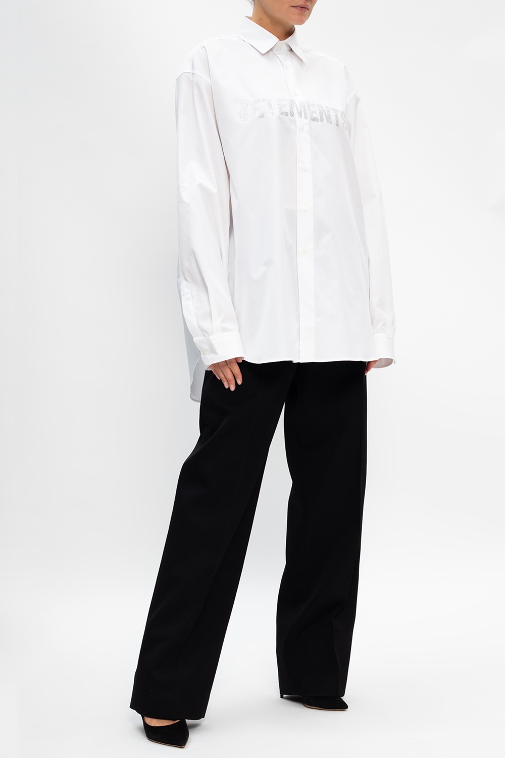 VETEMENTS Oversize shirt with logo